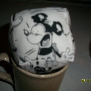 2" 3 Faces of Mickey Mouse Hanging Cube-Rare!!!